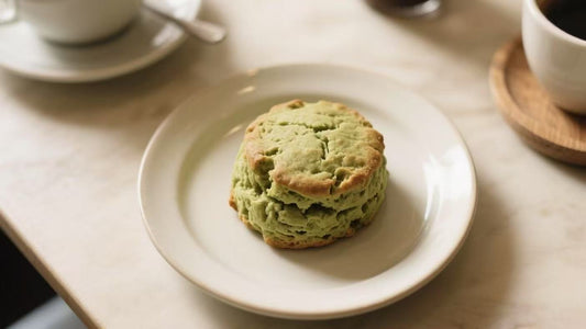 Low-Fat Matcha Scones (No Sugar Added) | Easy Air Fryer Recipe with Lesweet